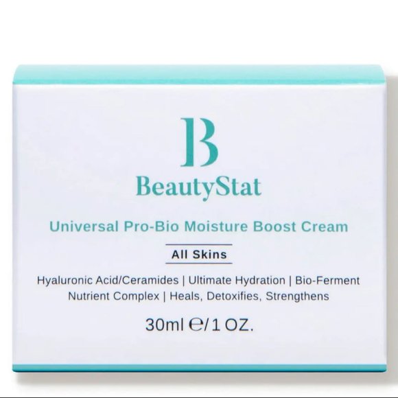 BeautyStat Universal Pro-Bio Moisture Boost Cream NEW Full Size 1oz. Beauty Stat - Picture 2 of 3